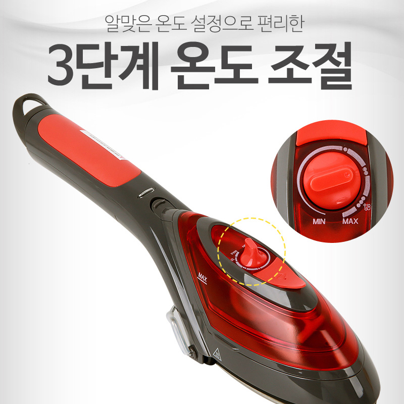 [테팔] 2in1 스팀&프레스 핸디형 스팀다리미 DV8633(액세서리4종)